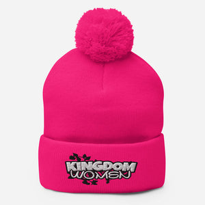 4C. Kingdom Women Pom-Pom Beanie