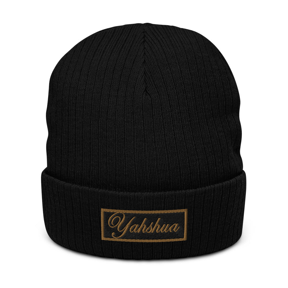 4C. Yahshua Gold Label Cuffed Beanie 2